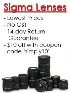 Wide Selection of Canon Lenses